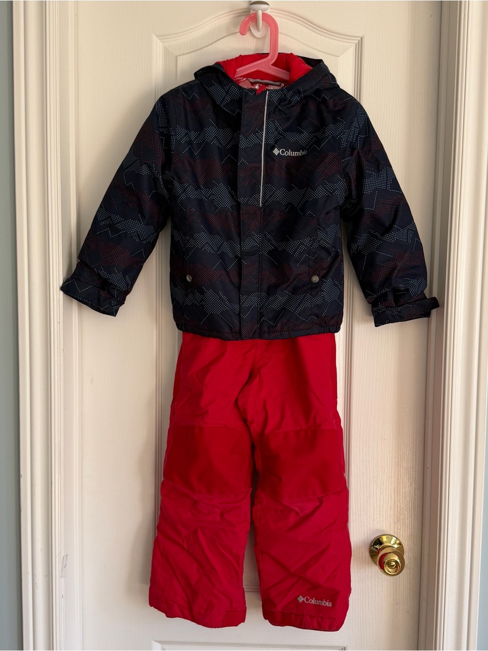 Columbia Women's Red Fleece Jacket - XXS